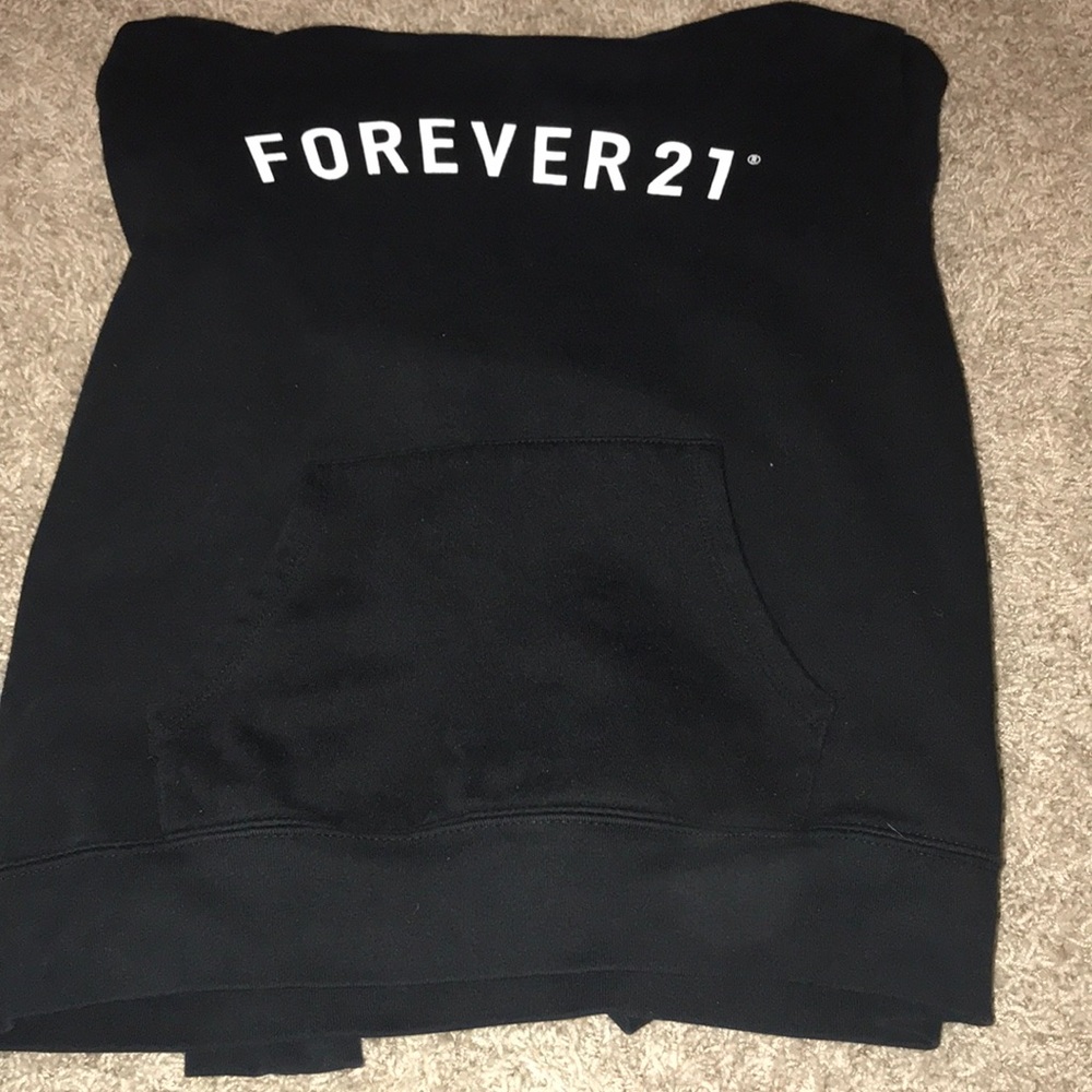 A forever 21 black hoodie
